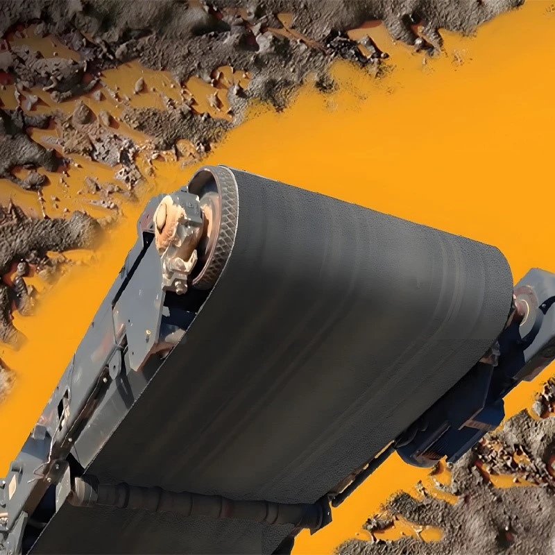Mining Self Cleaning Conveyor Belt