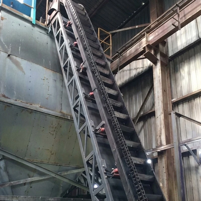 Steep Angle Sidewall Conveyor Belt